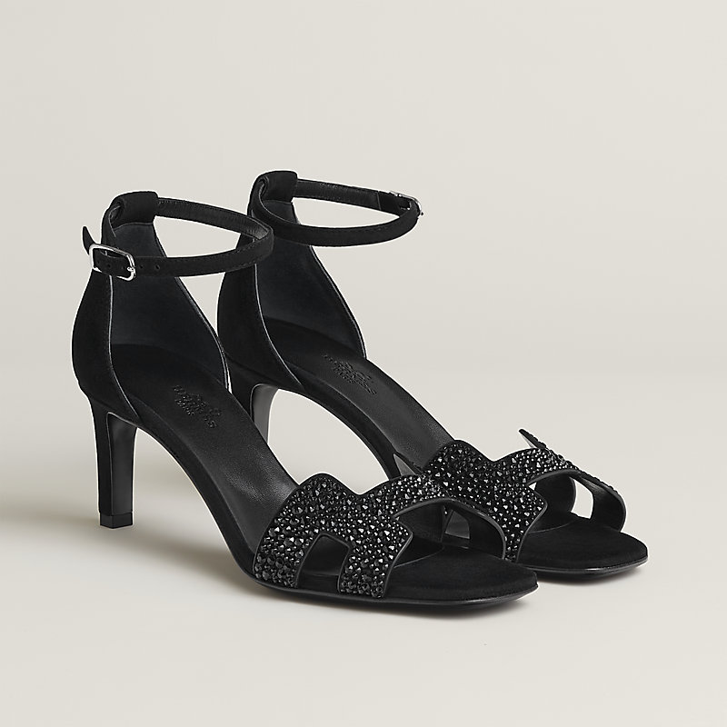【HERMES】blackメタルHapiバックル 上品上質☆Judy 70 サンダル Judy 70 sandal | Hermès Singapore
